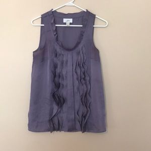 Ann Taylor Loft Sleeveless feminine top Sz XS